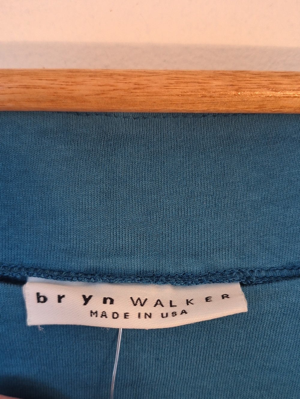 NWT Bryn Walker Teal Wilder Top Dolman Sleeve Tunic Lagenlook Oversized L/14/16 - Picture 6 of 10